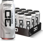 3D Energy Drink – Sugar Free, 200mg Caffeine, Pre Workout, Taurine, L-Carnitine, Lightly Carbonated, 16oz Cans, 12 Pack - Strawberry Lemonade