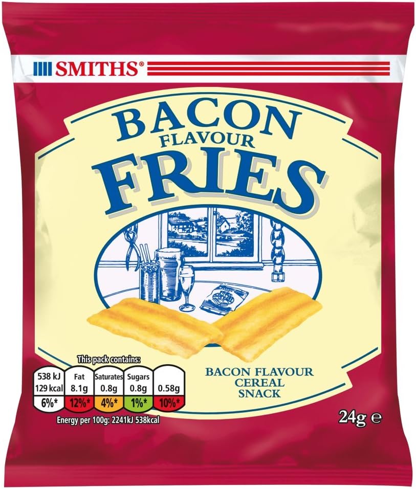 Smith's Walkers Bacon Fries Card ( Std X 24 X 1 )