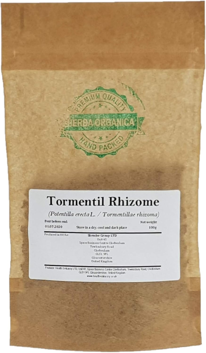 Herba Organica Tormentil Rhizome - Potentilla Erecta L - Herbal Tea (100g)