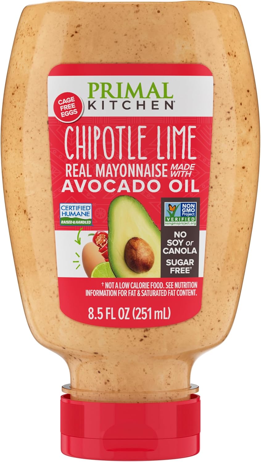 Primal Kitchen Chipotle Lime Mayo Squeeze, 8.5 oz