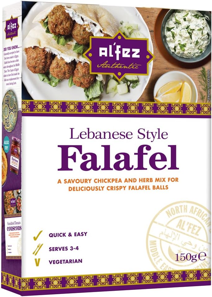 Al'Fez Lebanese Style Falafel Mix (150g) - Pack of 2