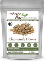 The Spice Way Chamomile Flowers - (1 oz) Loose Dried Chamomile