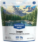 Backpacker's Pantry Lasagna - Freeze Dried Backpacking & Camping Food - Emergency Food - 28 Grams of Protein, Vegetarian - 1 Count