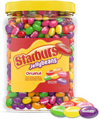Bulk Jelly Bean Candy Large Bucket - 54oz Assorted Fruity Flavors, Soft, Chewy JellyBeans Bulk Resealable Jar for Easter Baskets, Candy Buffet, Egg Hunts, & Treats - JellyBeans