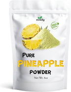 Pineapple Powder 8 oz, Spray-Dried, Quick-Dissolving - Natural Vitamin C, Manganese & Bromelain - Great for Smoothies, Baking, Sauces & Teas