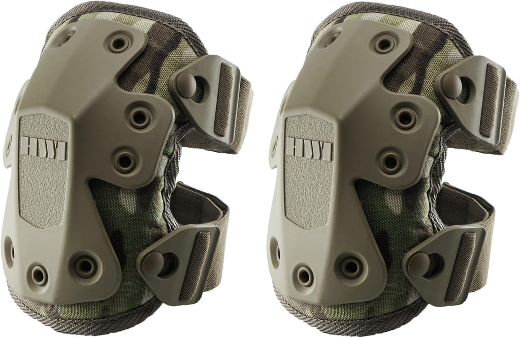 HWI Gear Next Generation Knee Pad for Protection: Combat, Mechanics, Construction, Hunting, Landscaping, Outdoor Survival, Heavy Duty Industrial Grade, Adjustable