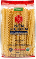 Pastai Gragnanesi Mafaldine Pasta di Gragnano I.G.P. – Organic Bronze Italian Pasta, Reginette Shape, Premium Pasta Imported from Italy – 17.6 oz (500g)