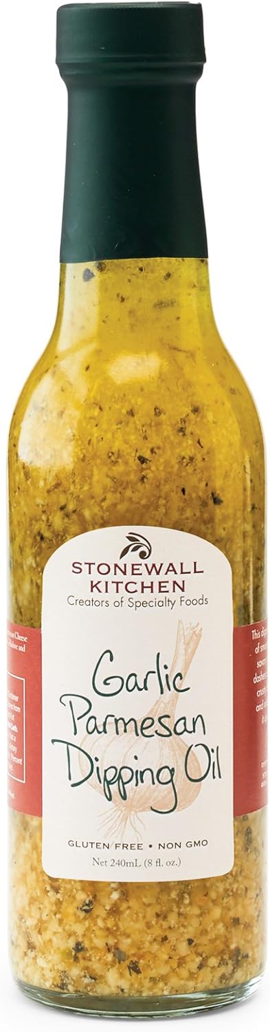 Stonewall Kitchen Garlic Parmesan Dipping Oil, 8 oz