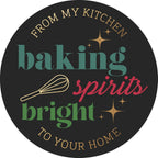 Mobiusea Creation Christmas Bakery Stickers | Christmas Decoration | 1.4 inch | Gold Foil | Inspirational Positive Word | Waterproof | 90-Pack for Cookies, Bakery Box