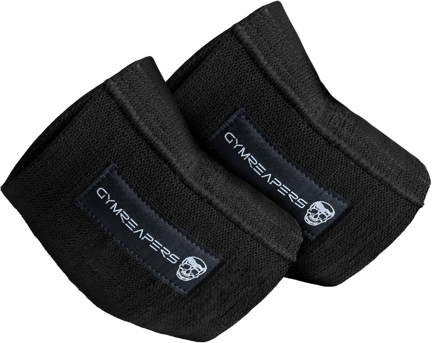 Gymreapers Elbow Compression Cuff for Weightlifting, Powerlifting – Support & Relief for Tendonitis, Stability, Tennis Elbow, Strength Training & Injury Recovery (Black, 9")