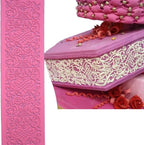 edible wedding lace cake silicone baking lace Mat fondant impression Texture lace decorating mold sugar craft icing candy imprint moulds craft