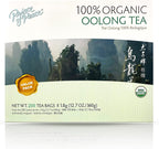 Prince of Peace 100% Organic Oolong Tea, BEST VALUE Family Size, 200 Tea Bags