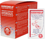 Burnshield First Aid Burn Relief Hydrogel Sachets, 25 Count