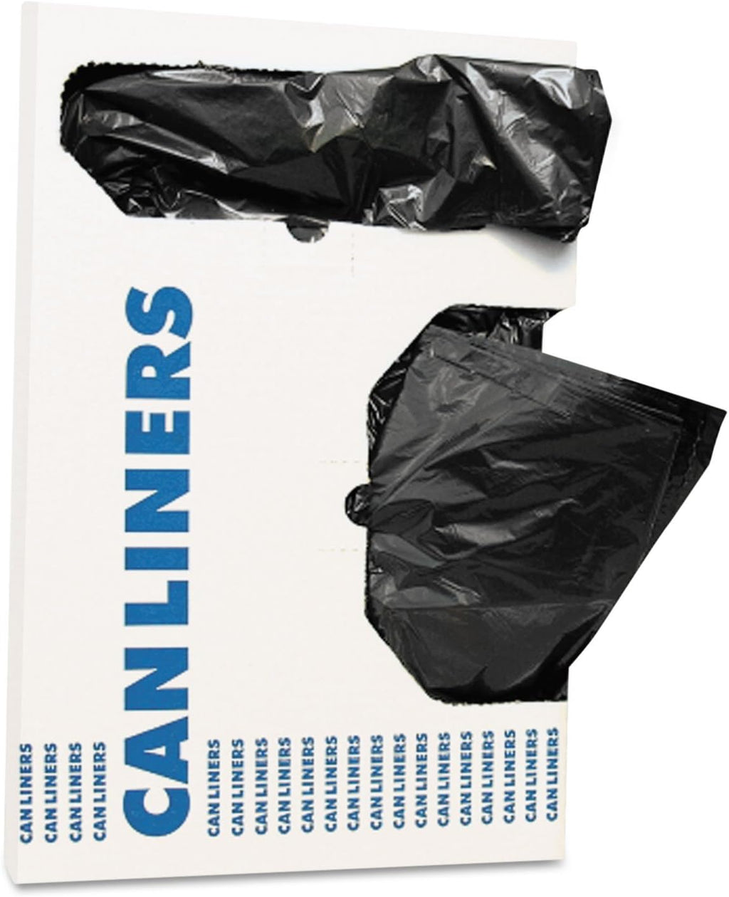 RePrime H4832TKX01 Can Liners, 16 gal, 1 mil, Black, 24-Inch x 32-Inch, 250/Carton