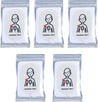 XFT AED Trainer Pads, 5 Pairs Practice Trainer Pads for XFT Mini AED Trainer Pads (Child Pads), Use for XFT-D0009, XFT-120N, XFT-120NB, Replacement AED Trainer Pads, CPR Traing Pads