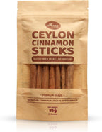 Pixmaa Ceylon, Cinnamon Sticks 3 oz (85g) – True or Real Ceylon Cinnamon Quills from Sri Lanka | Premium Grade, Ceylon Cinnamon Sticks for Tea, Baking, Cooking, and Spice Blends