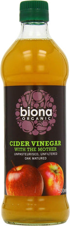 Biona Organic Cider Vinegar 500ml - Pack of 2