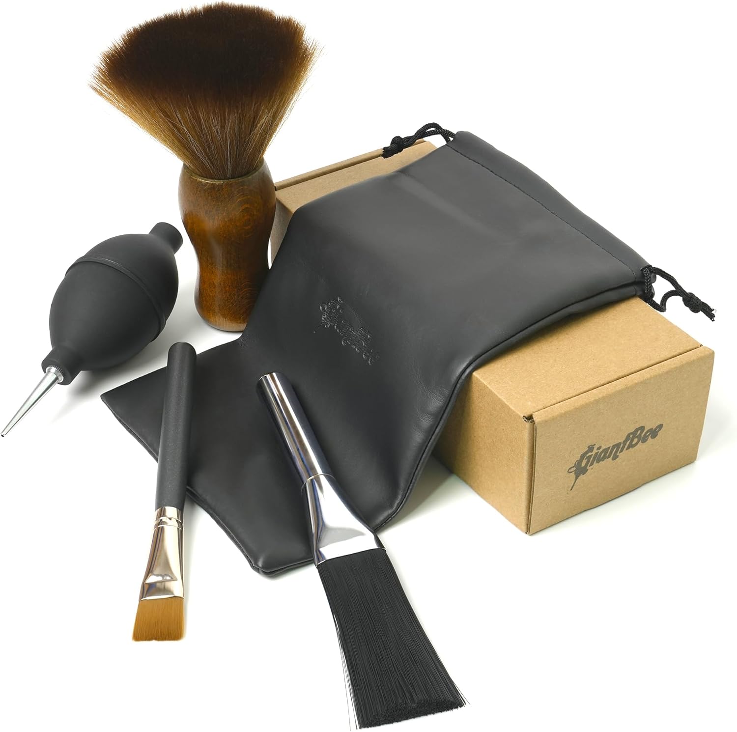 GiantBee Statue Cleaning Kit, Anti-Static Brush, Professional Model Cleaning Brush, Soft Cleaning Kit, Model Dusting Brush for Statues, Collectible Figurine Cleaning Kit