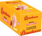Bauducco Wafer Cookies, Strawberry, 28 oz (Pack of 10) - Crispy Layered Wafers with Rich Strawberry Cream Filling - Indulgent Sweet Snacks, Desserts & Treats - Individually Wrapped