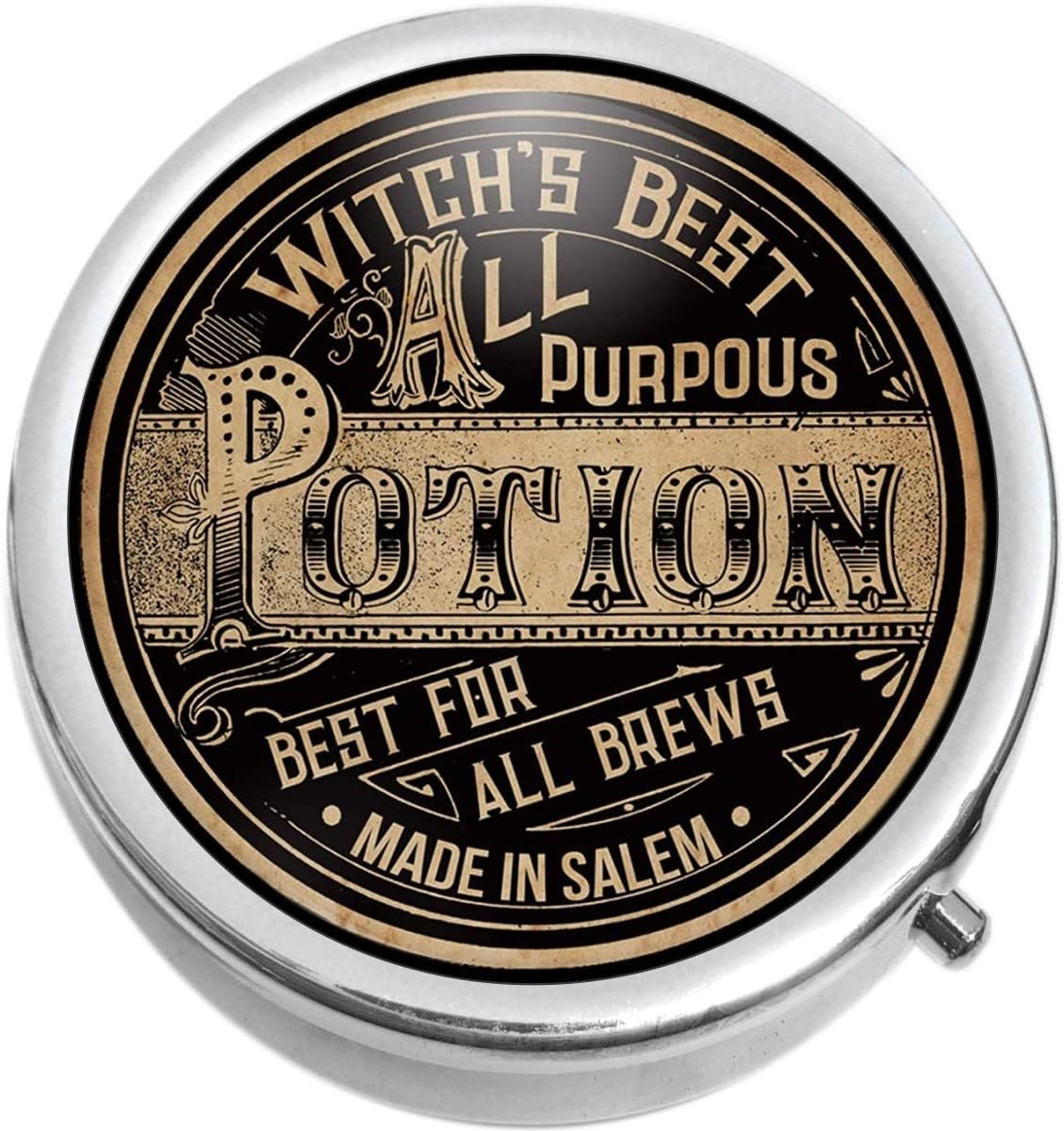 Witchs Best Potion Medicine Vitamin Pill Box
