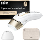 Braun IPL, Silk·Expert Pro 5, IPL Hair Removal for Women and Men, Permanent Laser Hair Reduction At-Home, 2 Heads, Pouch, IPL5137
