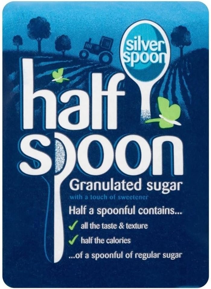 Silver Spoon Half Spoon Granulated Sugar (500g) - Pack of 2