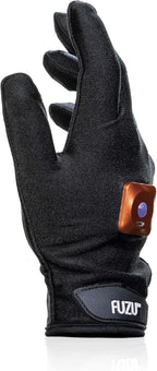 FUZU Vibrating Massage Glove Used for Providing Massages, Massaging Sore Muscles, Back, Neck, Shoulders Legs, 20 Speeds & Patterns, Rechargeable & Waterproof | Right Hand ONLY, Black