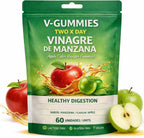 V-𝐆𝐮𝐦𝐦𝐢𝐞𝐬 Vinagre De Manzana with The 𝐌𝐨𝐭𝐡𝐞𝐫, 𝐕𝐢𝐭𝐚𝐦𝐢𝐧 C & B12 – Vegan, Gluten-Free
