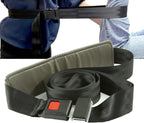 NICHOY Black Joint Mobilization Belt, Adjustable Support Belt for Physical Therapy, Rehabilitation,Gait Belts Traction Chiropractic Flexion Mobilisation(Color:A)