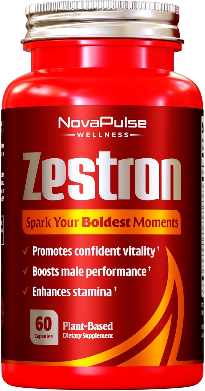 Male Enhancing Supplement Fast Acting Enlargement Pills for Men - Enhanced Size, Drive, Blood Flow, Libido, Testosterone Booster, Strength, Endurance - Boost Performance & Confidence - 60 Capsules