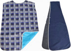 Adult Bibs-2 Pcs Washable Clothing Protectors for Elderly Seniors and Disabled | Waterproof Adult Bibs for Women & Men(XL)