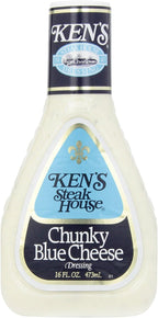 Ken's Foods Chunky Blue Cheese Dressing, 16 oz