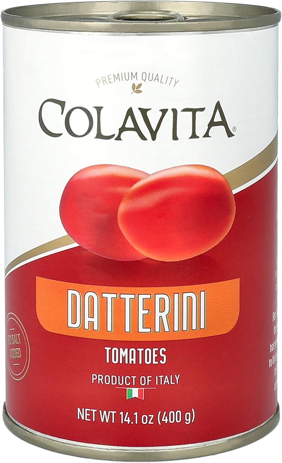 Colavita Canned Tomatoes - Datterini, 14.1oz Can (Pack of 6)