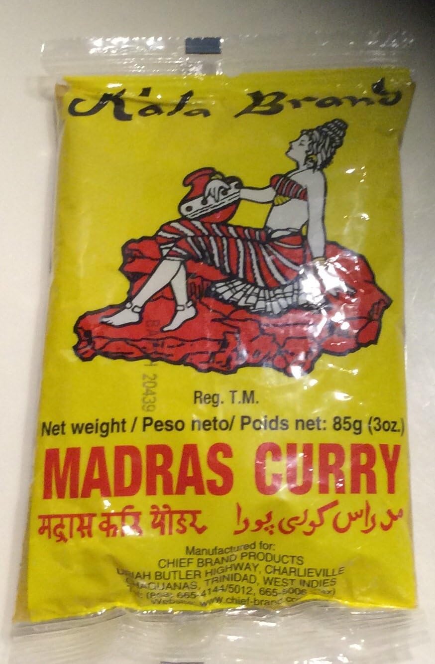 Kala Brand Madras Curry Powder (3 oz Bag)