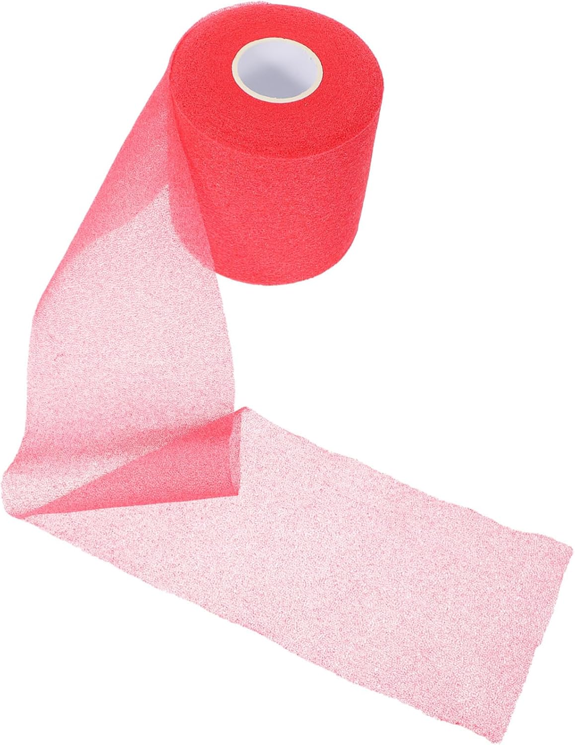 1Roll Portable Athletic Wrap Cuttable Sports Tape for Badminton Grip Skin Friendly Underwrap for Injury Support Lightweight Durable for Athletes