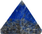 Amazing Gemstone Lapis Lazuli Pyramid Crystal Healing Stones - 1" Great Pyramid Figurine of Natural Stone Pyramid for Meditation, Reiki, Chakra Balancing and Crystal Pyramids Grid