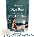 Wax Beads for Hair Removal, 1lb Hard Wax Beans for Full Body, Brazilian, Bikini, Legs, Arms, Face, Thick Hair Formula, Waxing Beads for Women & Men, Dark Green