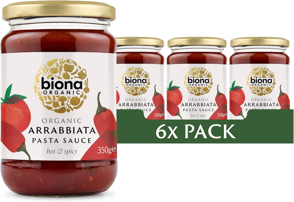 Biona Organic - Pasta Sauce - Arrabbiata Spicy - 350g (Case of 6)