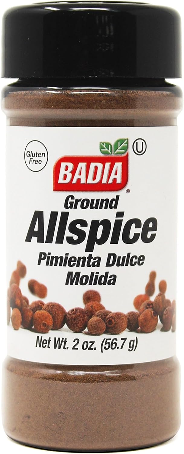 Badia Ground Allspice Seasoning, 2 oz – Warm & Aromatic Spice for Baking, Cooking, and Seasoning