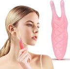 Portable Gua Sha Tool, Nose & Chin Shaper, Multifunctional Massager, Natural Pain Relief, Acupressure for Anxiety Migraine Muscle Pain or Other Pain/Stress Situations (Pink)