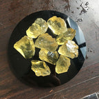 100% Natural Citrine Crystal Rough Stone Yellow Crystal Stones Minerals Specimen Home Decoration,Citrine Crystsl,190-200g (1pack)