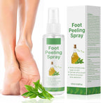 Foot Peeling Spray, Tea Tree Foot Exfoliator Spray, Vegan Botanicals, Moisturizing & Smooth Feet Skin, Gently Exfoliates Away Rough, Dry Skin, 4.06fl.oz/120ml