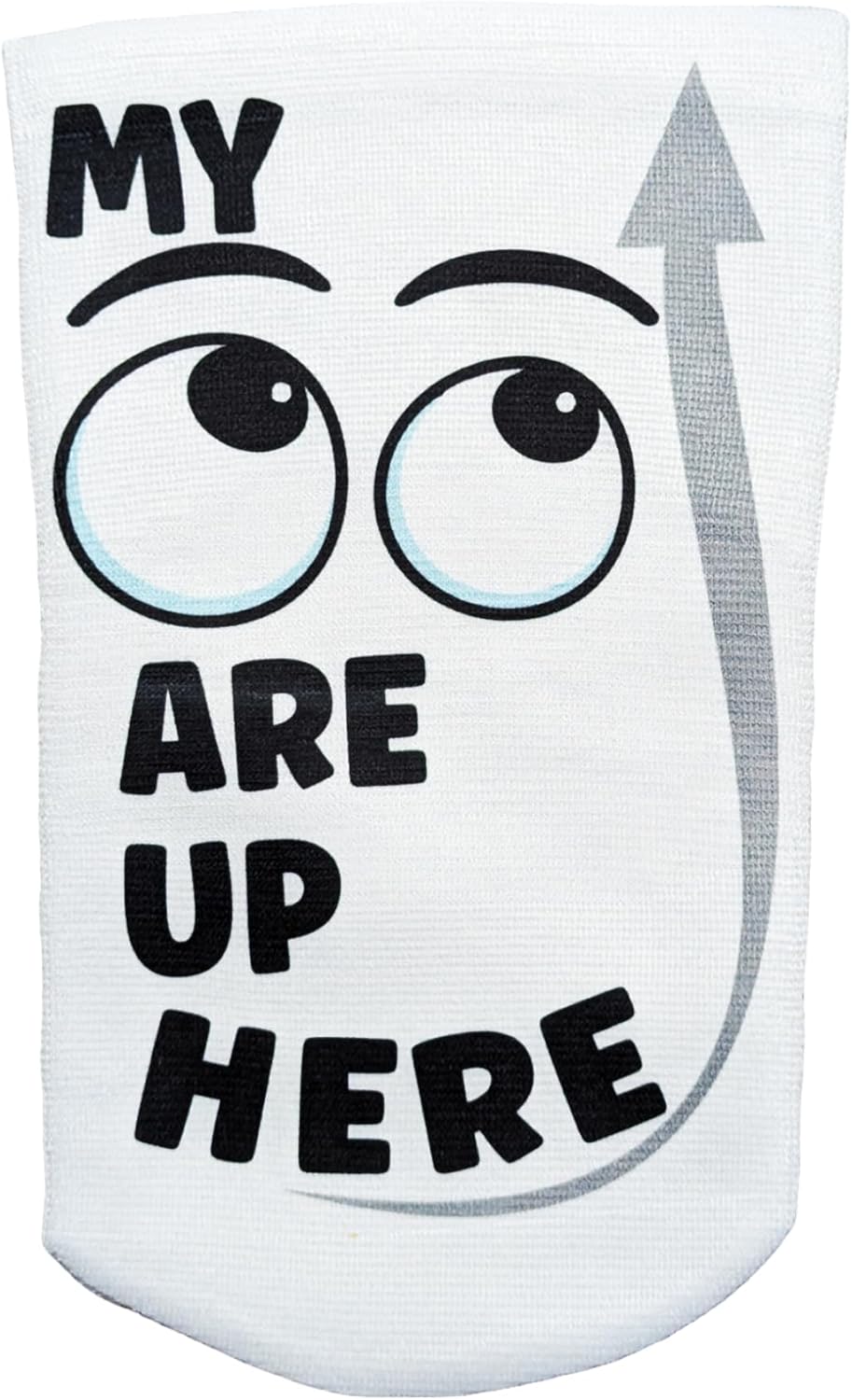 Heal with Appeal Amputee Sock, My eyes are up here V1, 3PLY Residual Wound, Over Shrinker Sock