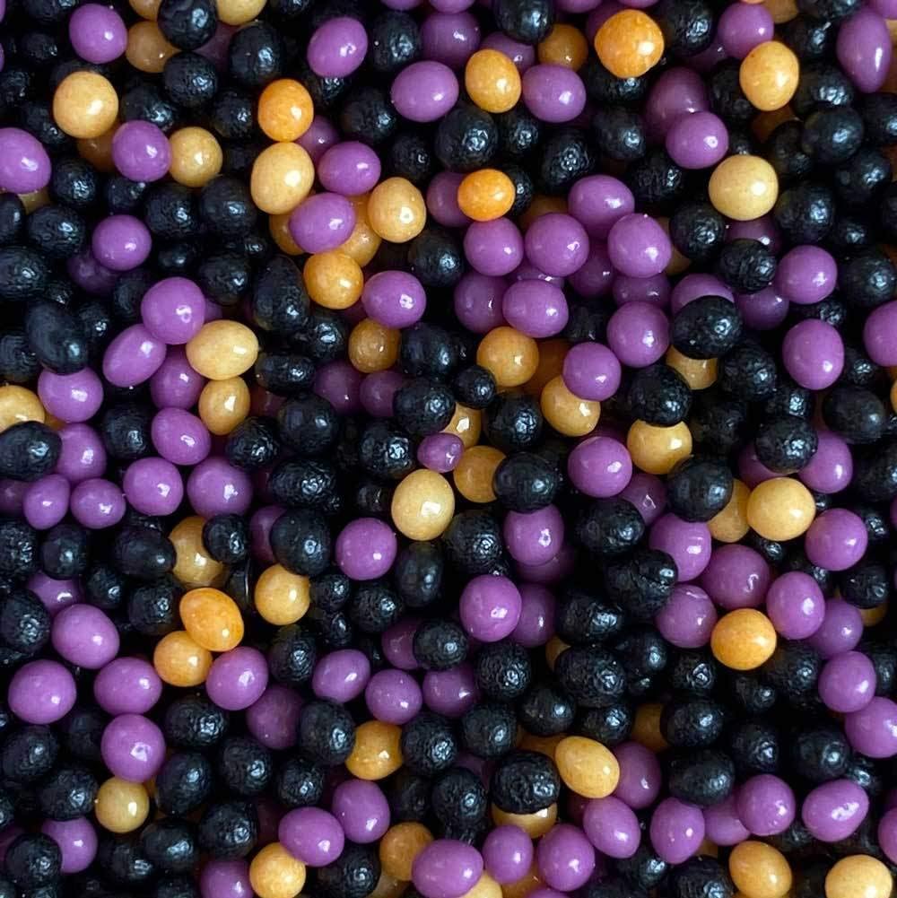 Scrumptious Sprinkles Halloween Polished Pearls Sprinkle Mix (2mm)