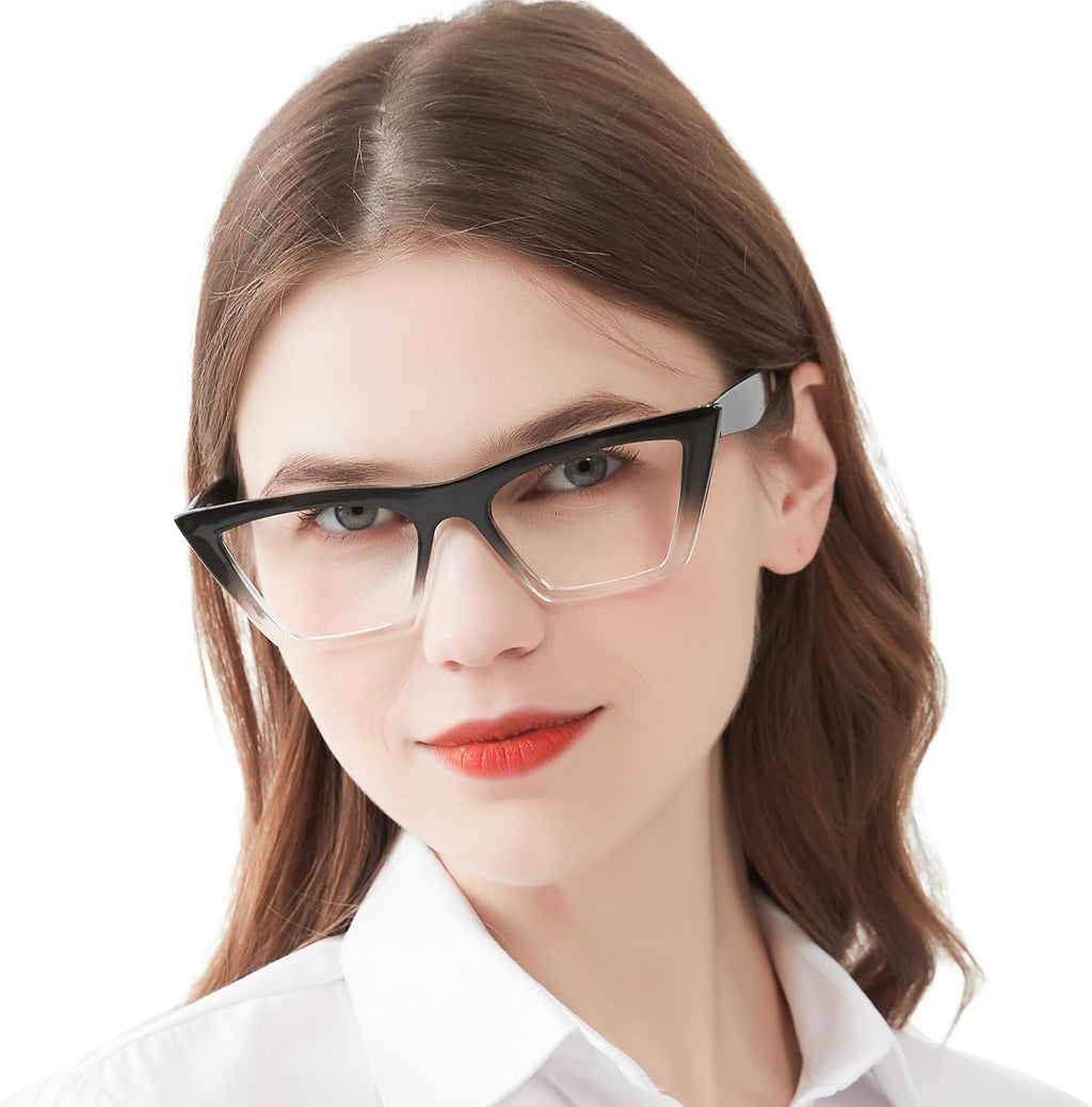 OCCI CHIARI Womens Cat Eye Reading Glasses 2.75+ Oversized Retro Readers 1.0 1.25 1.5 1.75 2.0 2.25 2.5 2.75 3.0 3.5 4.0 5.0 6.0