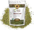 Organic Way Senna Leaf Cut & Sifted (Cassia angustifolia) - Herbal Tea | Kosher & USDA Certified | Vegan, Non-GMO & Gluten Free | Tested for Heavy Metal | 100% Raw from India (2 Oz)