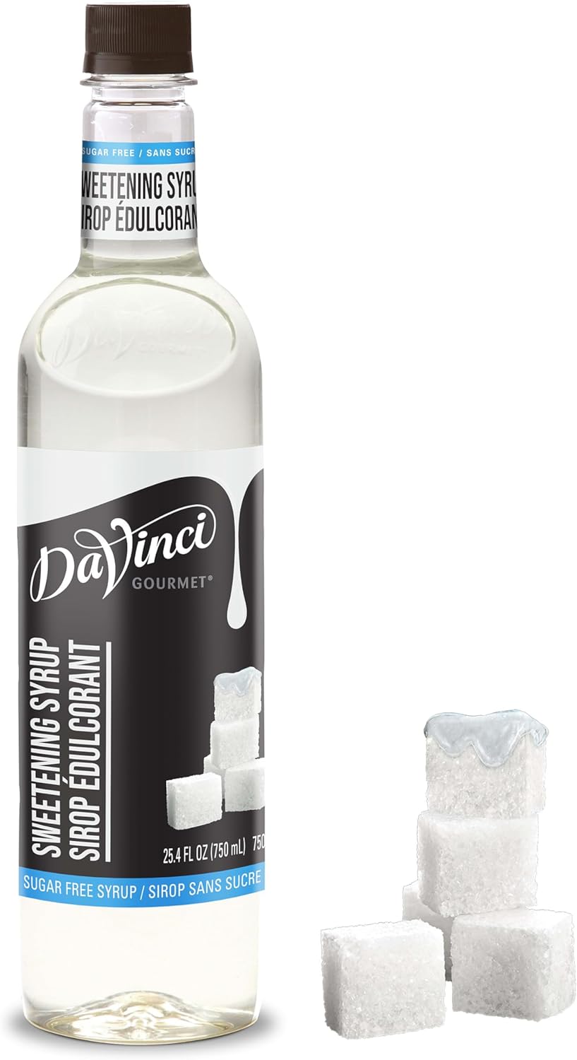 DaVinci Gourmet Sugar-Free Sweetener Syrup, 25.4 Fluid Ounces (Pack of 1)
