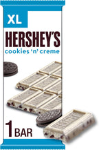 HERSHEY'S Cookies 'n' Creme XL, Candy Bar, 4 oz (16 Pieces)
