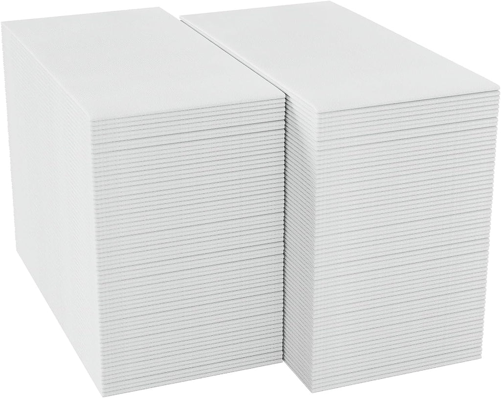 200PACK Disposable Hand Towels for Bathroom, Soft and Absorbent Paper Guest Towels Disposable Decorative Bathroom Hand Napkins for Kitchen, Parties, Weddings, Dinners