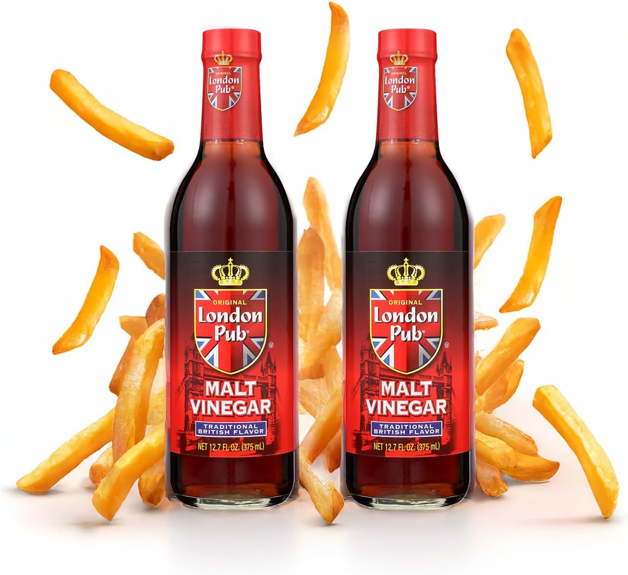 London Pub Malt Vinegar 12.7 OZ(Pack of 2)